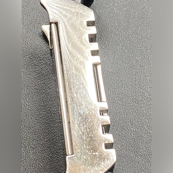 Tory Burch For Fit Bit Black leather wrap band - Picture 7 of 12